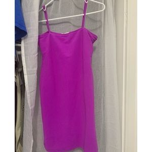 Heart and Hips Plum Purple Fuchsia Bodycon Spaghetti strap dress